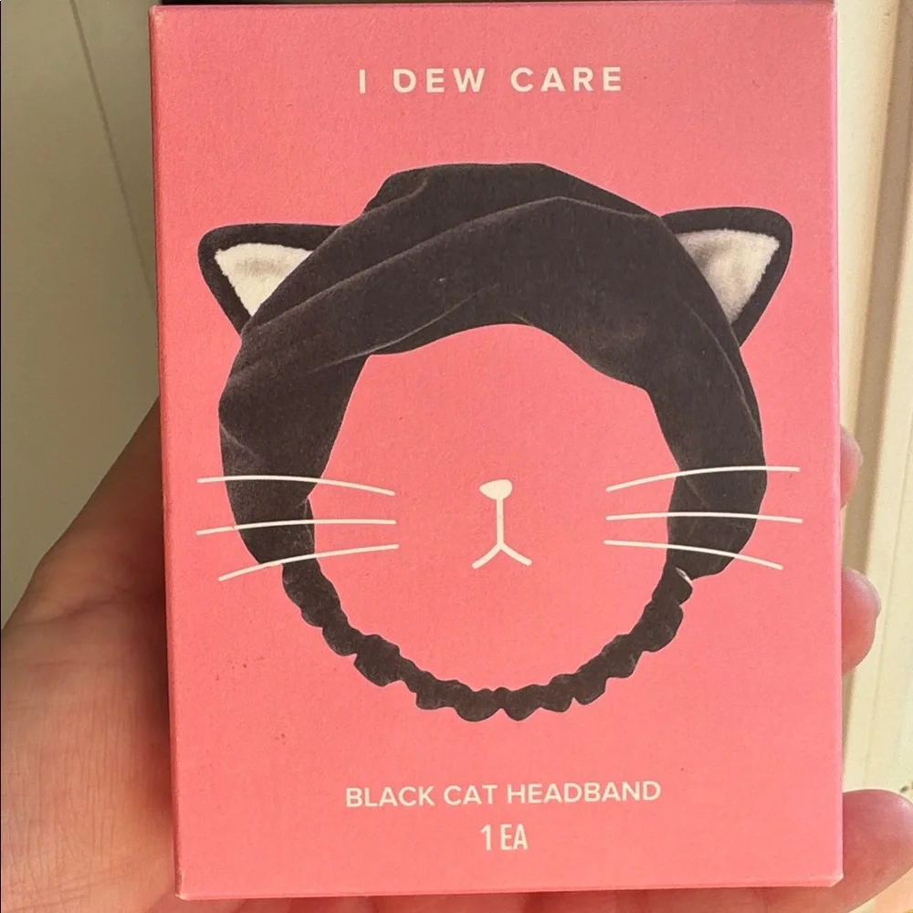 I DEW CARE Black Cat Headband and 5 day Sheet Mask Set. New never opened. - Picture 7 of 13